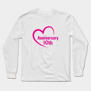 10th anniversary Long Sleeve T-Shirt